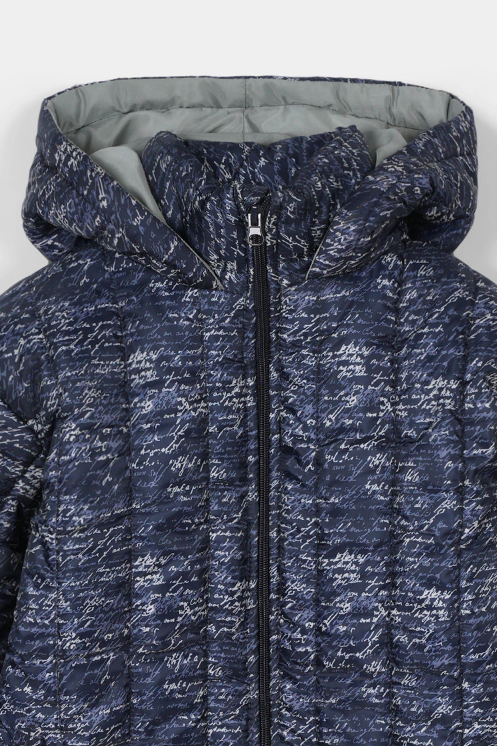 Printed Hoodie Jacket