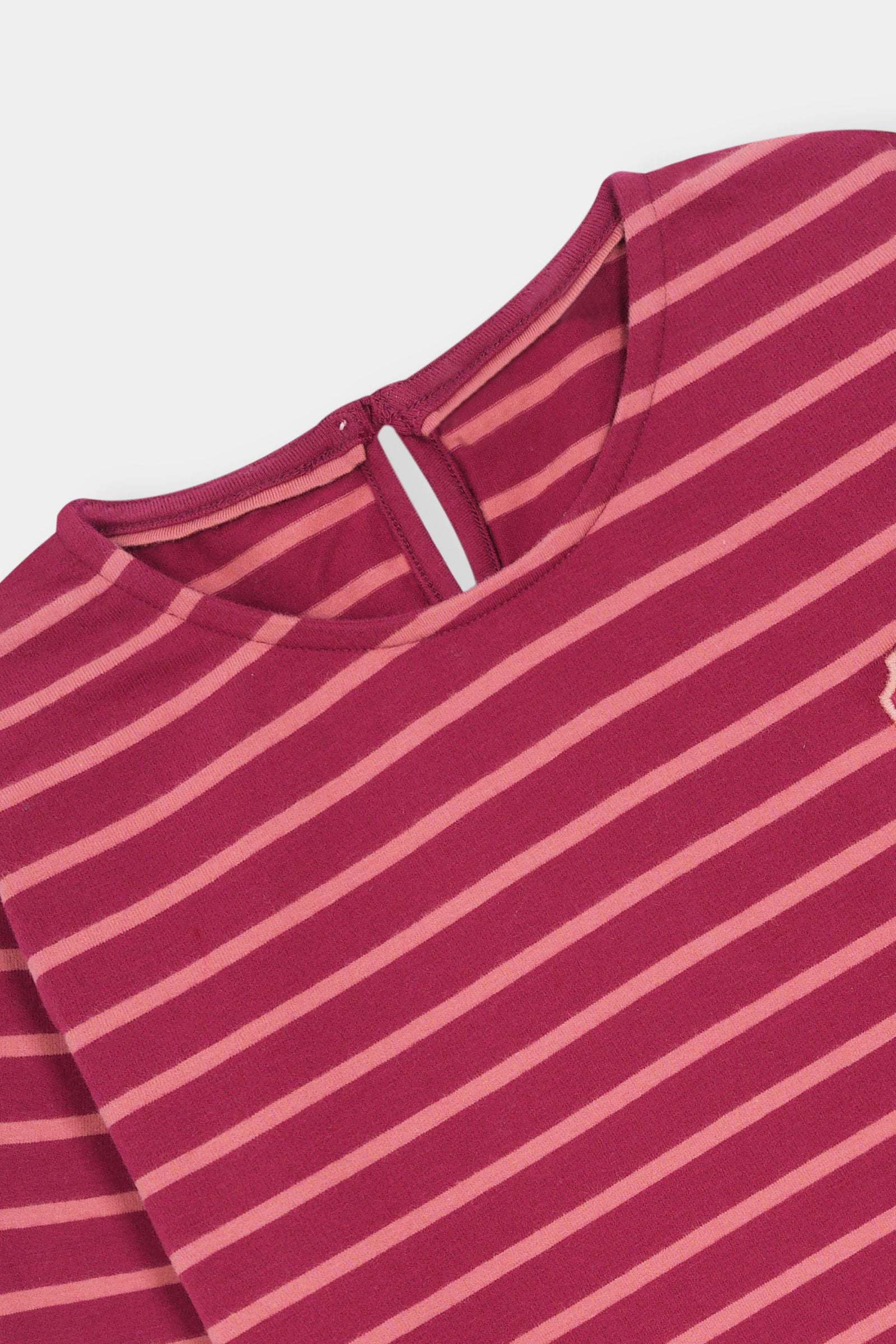 Classic Striped Long-Sleeve Top