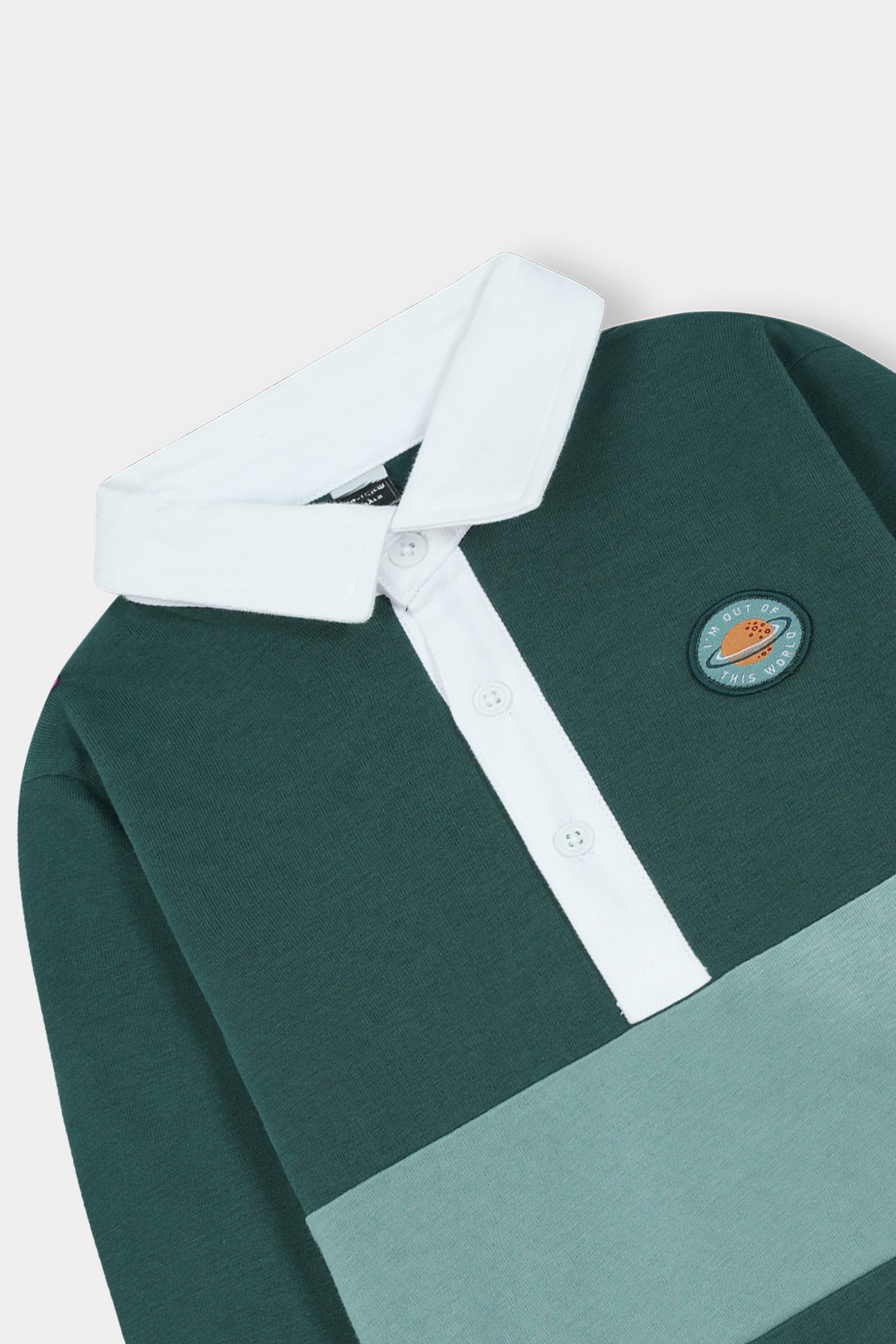 Classic Stripe Long Sleeve Polo