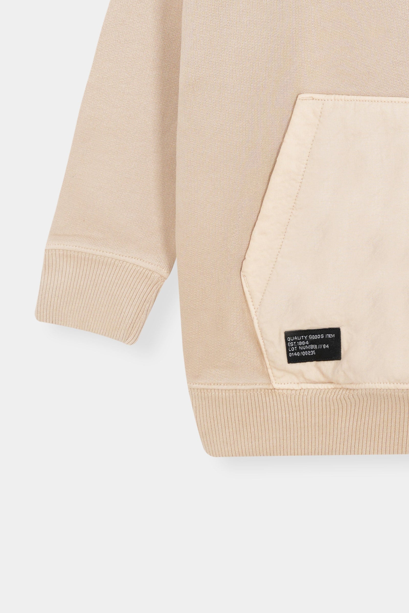 Jordan Essentials Hoodie & Jogger Set – Beige & Black