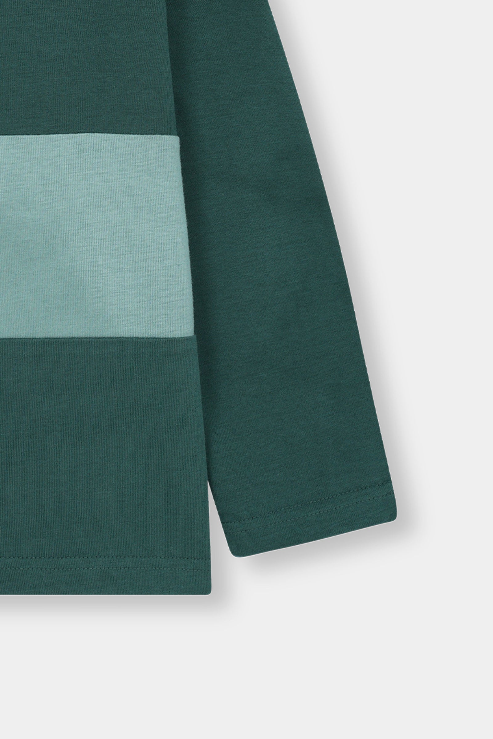 Classic Stripe Long Sleeve Polo