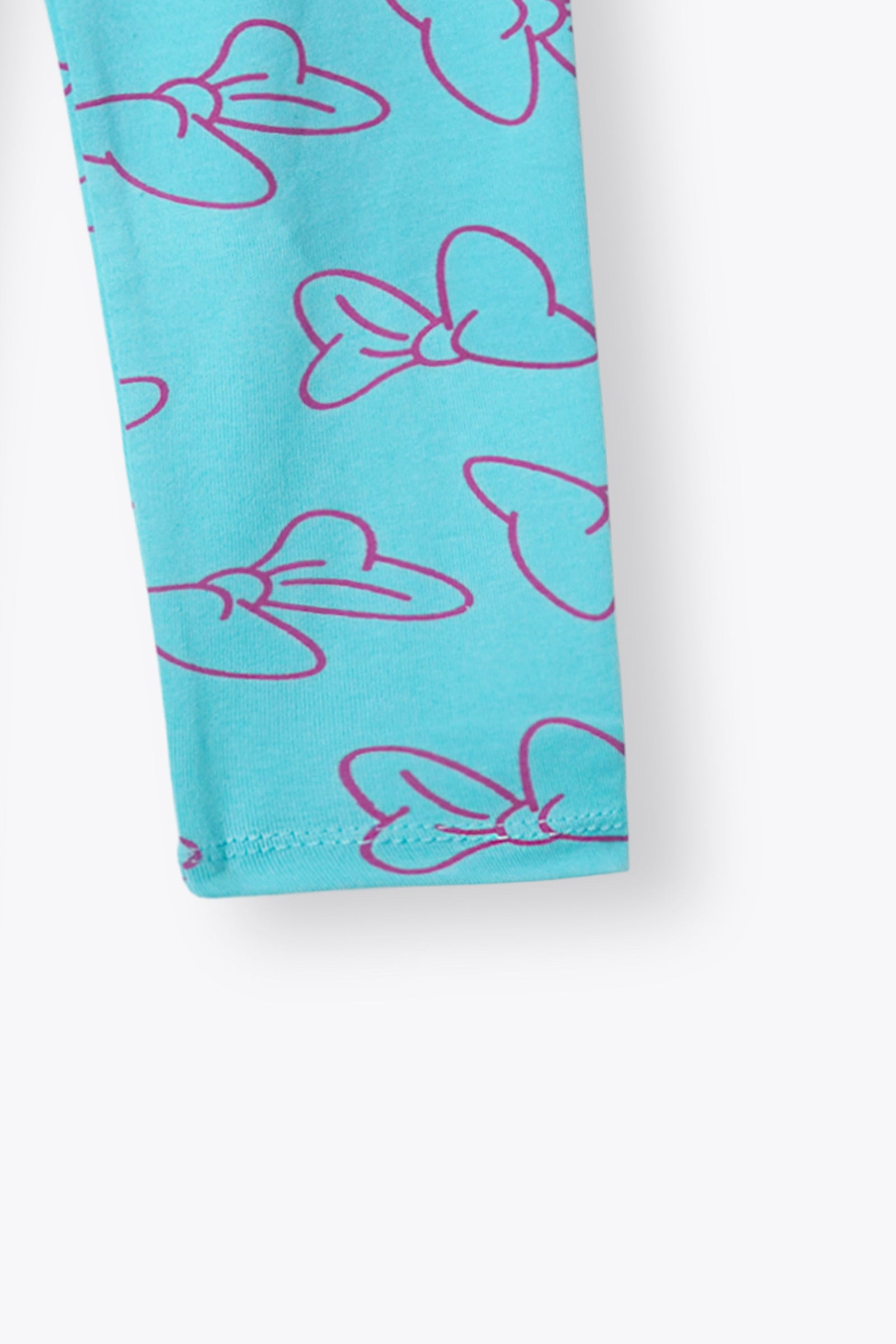 Girls Soft Cotton Bow Lycra Tight