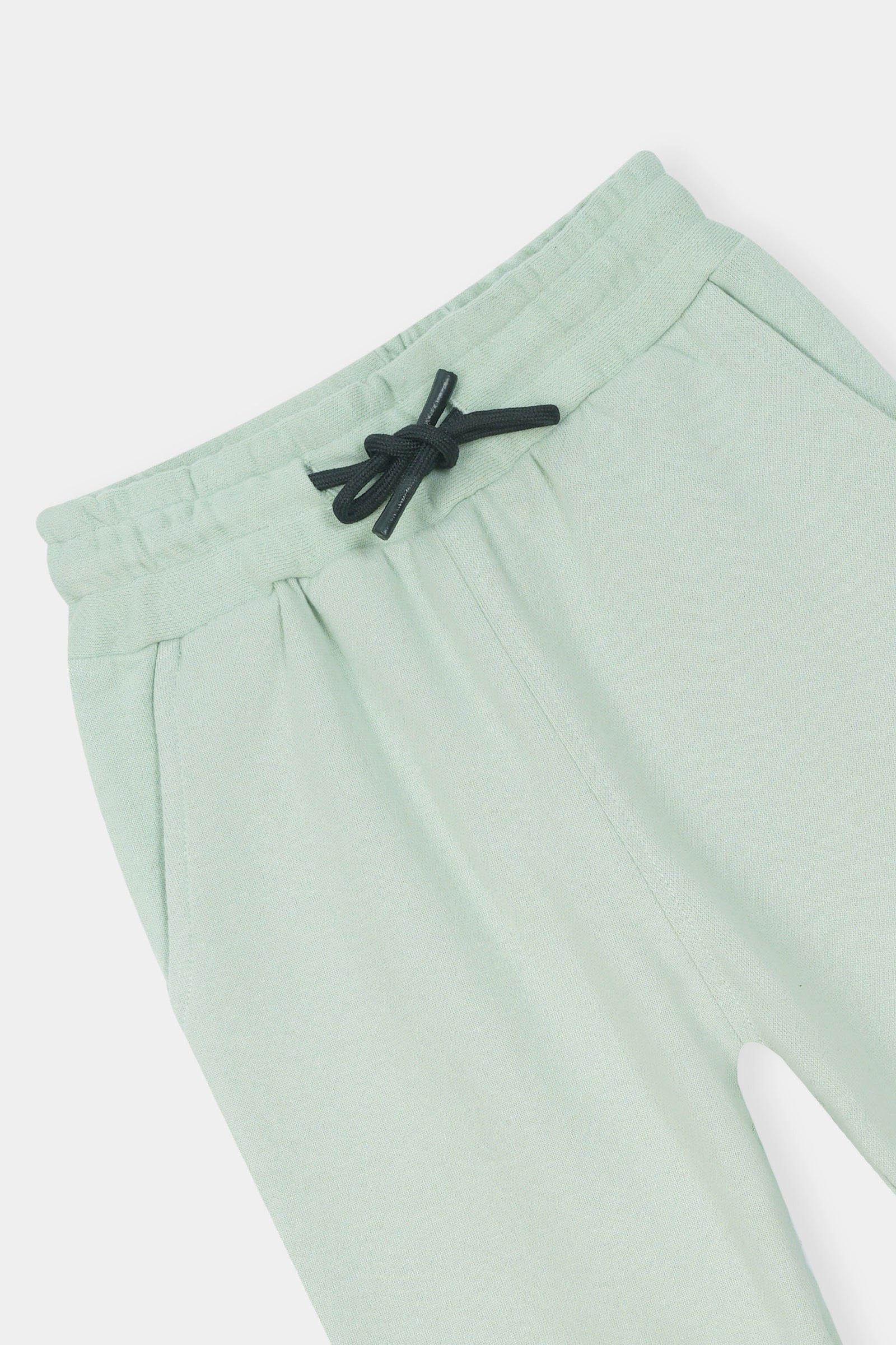 Minty Bear Love ' Hoodie Set – Soft Green with Teddy Print