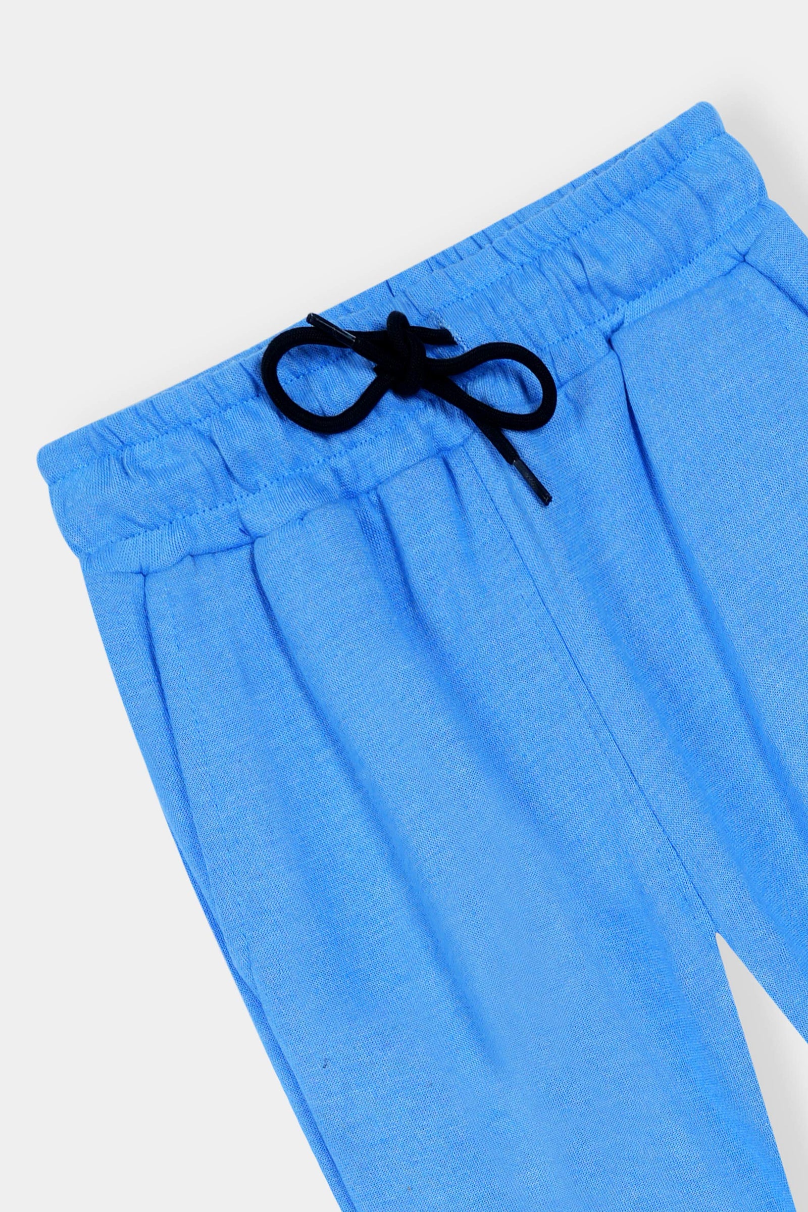 Boys Colorblock Hoodie & Jogger Set – Blue, Orange & Mustard