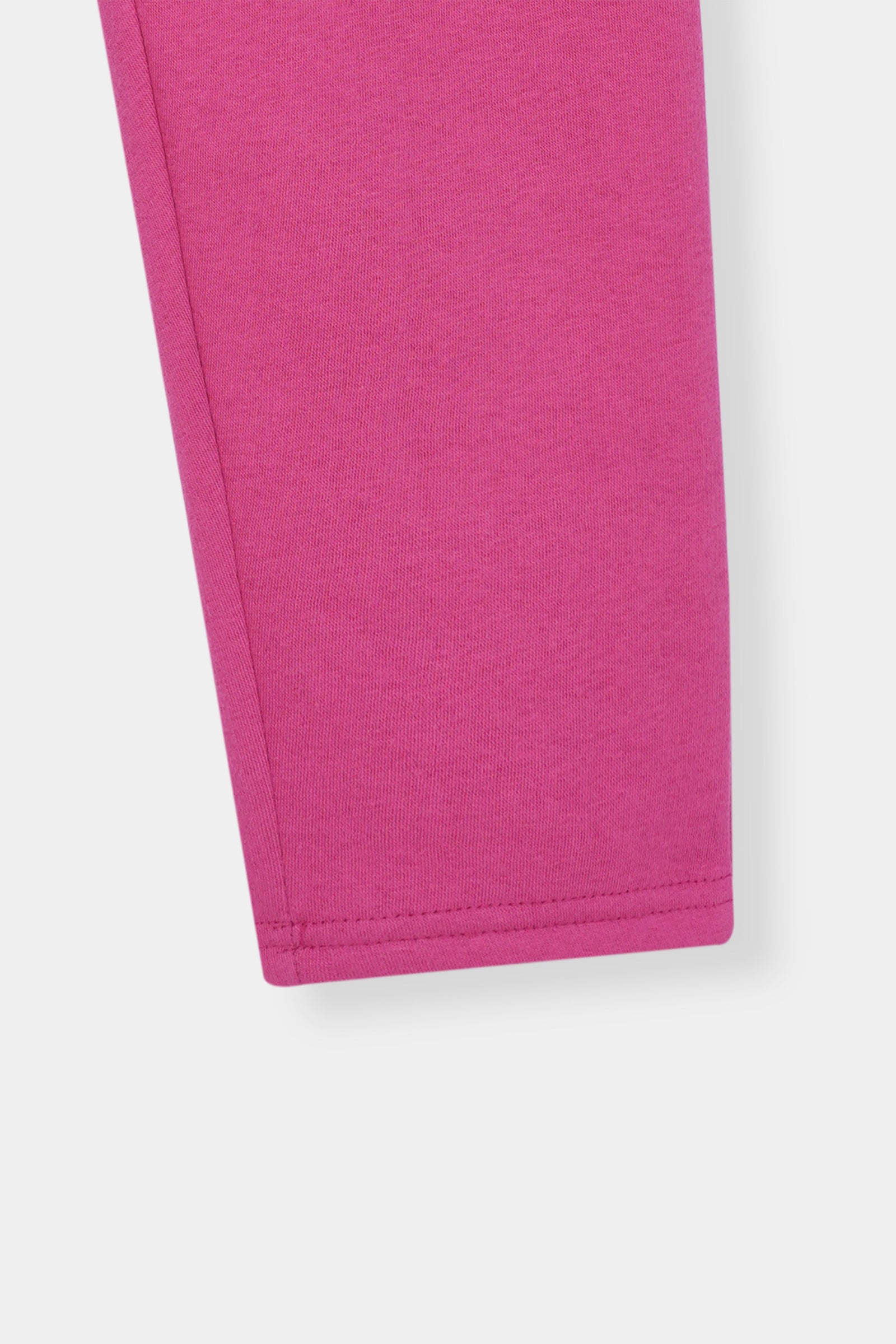 Bold Pink & White Colorblock Hoodie Set – Playful Street Style for girls