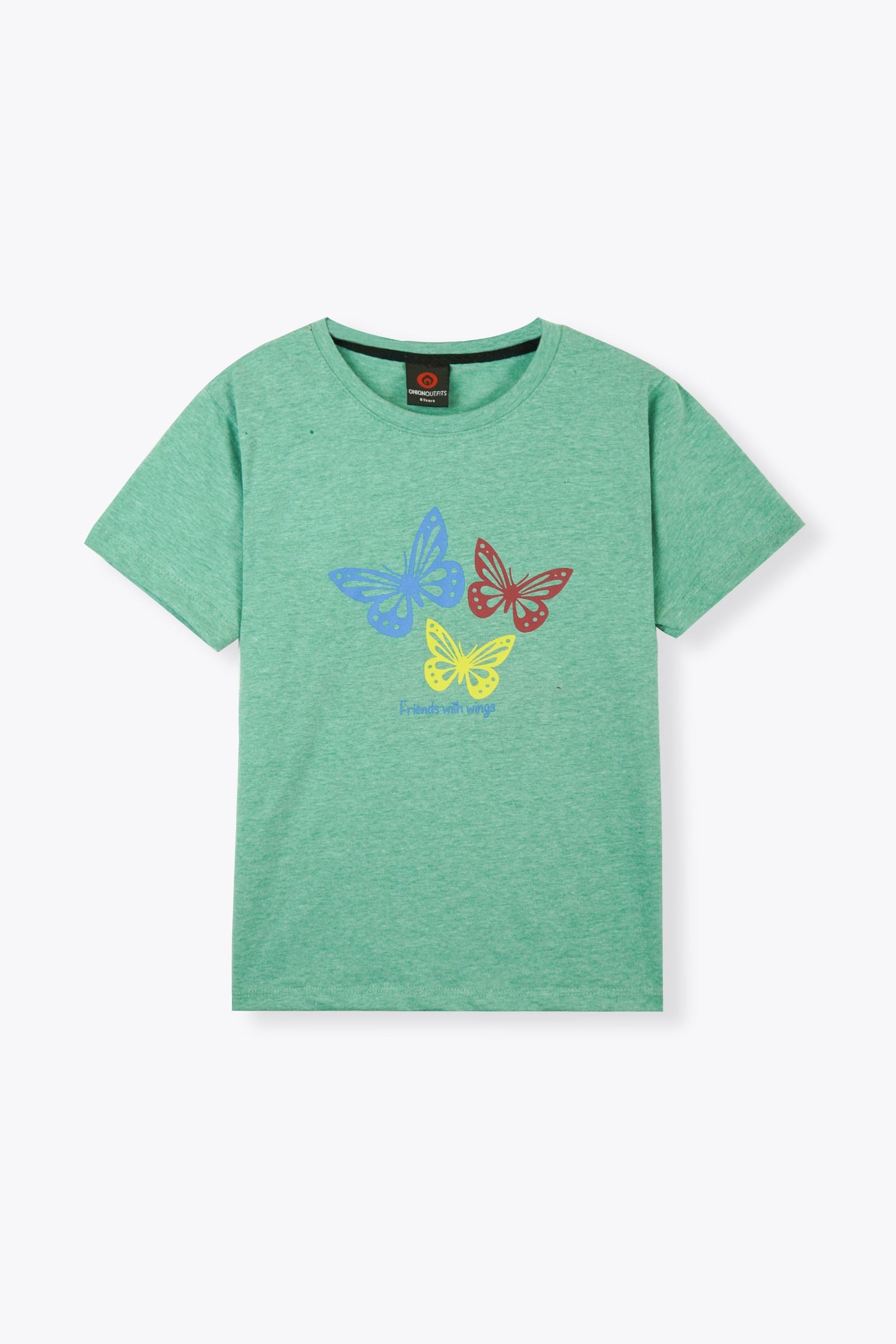 Butterfly Print T Shirt