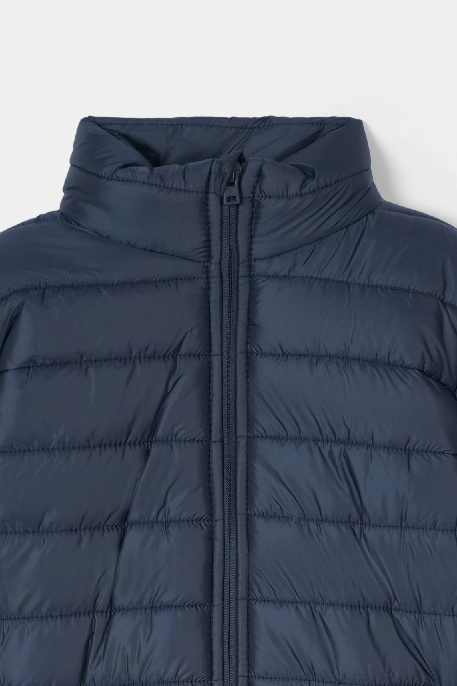 Navy Blue Zipper Jacket