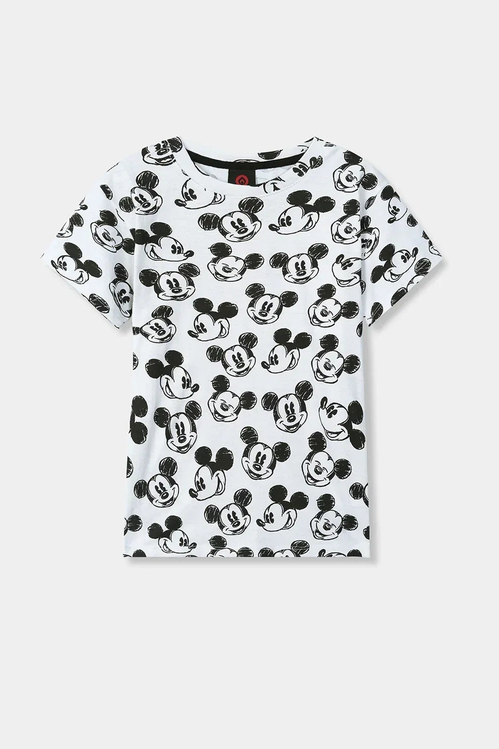 Kids All Mickey Over Printed T Shirt