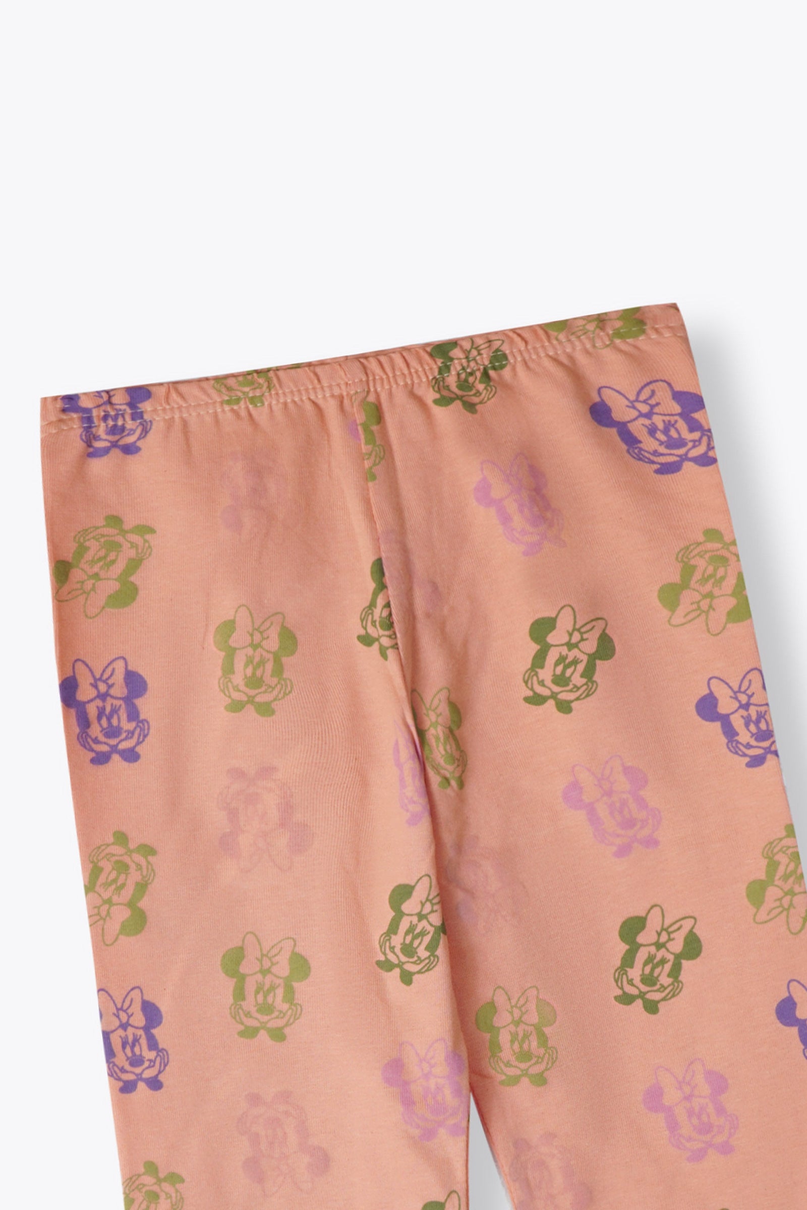 Minnie printed Girls Soft Cotton Lycra Tight