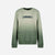 Premium Quality Olive Tie & Dye Slogan Soft Fleece Sweatshirt For Kids (121472)