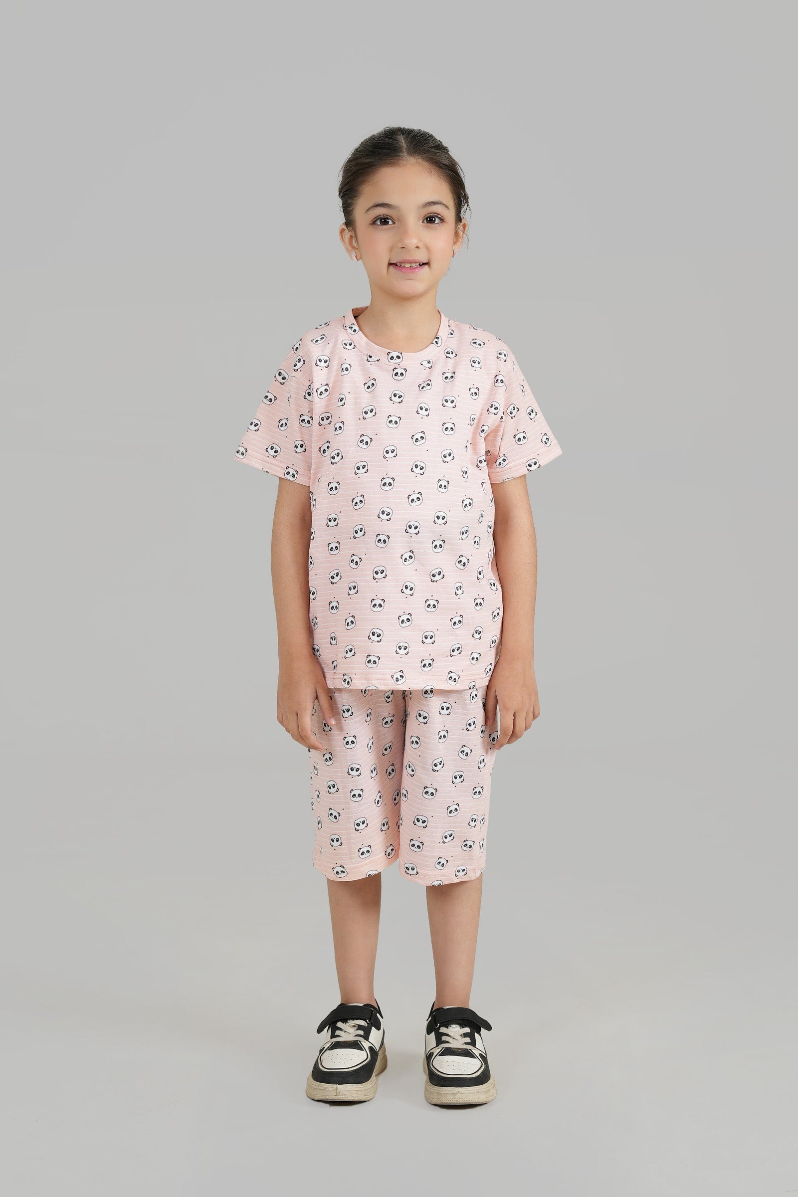 Girls all over Printed Short & Shirt