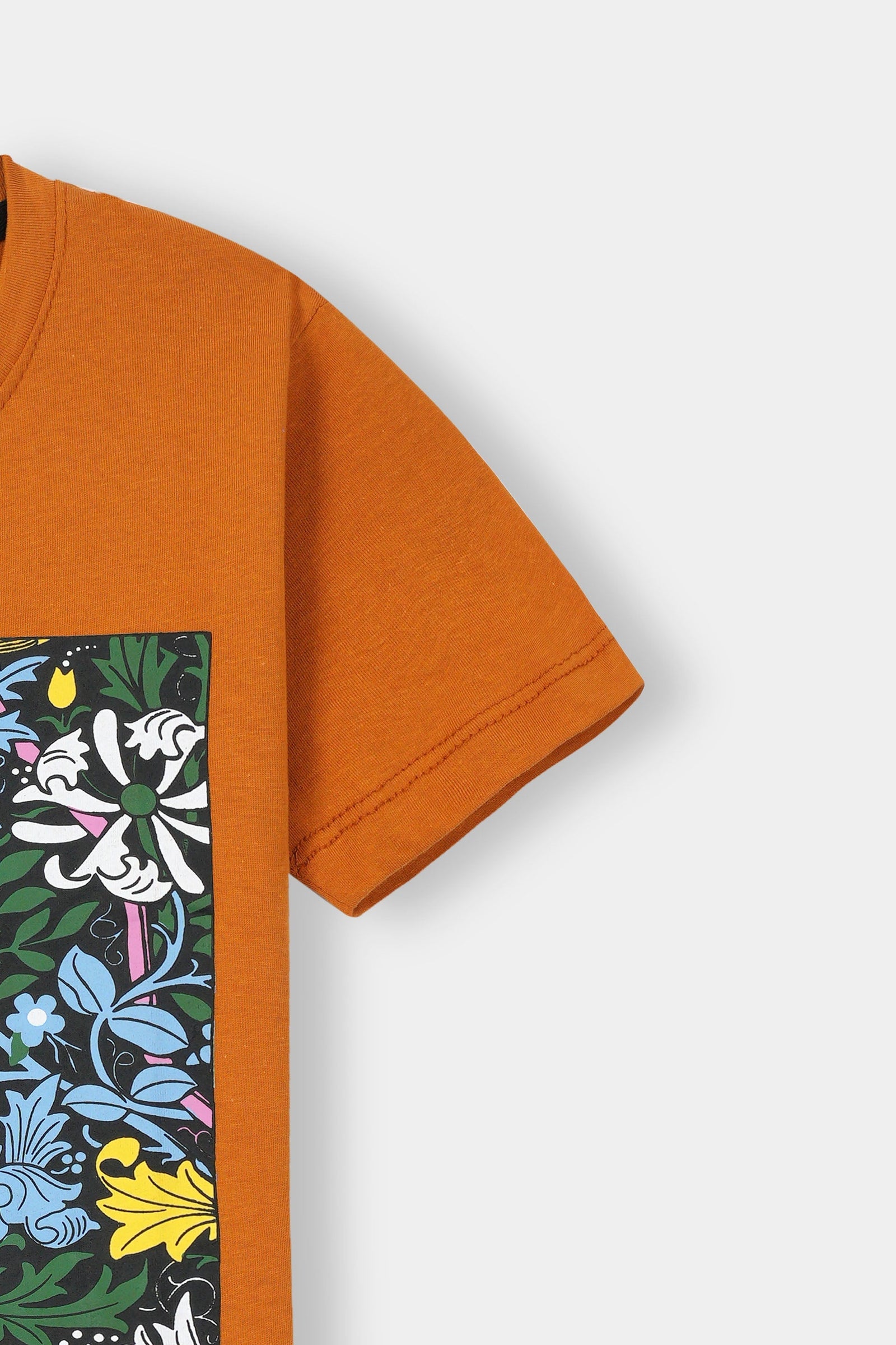 Flowers Print T Shirt