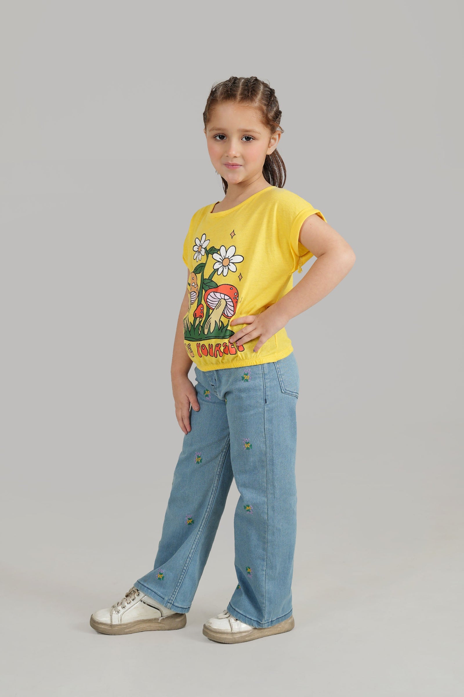 Mushrooms Short Body T shirt