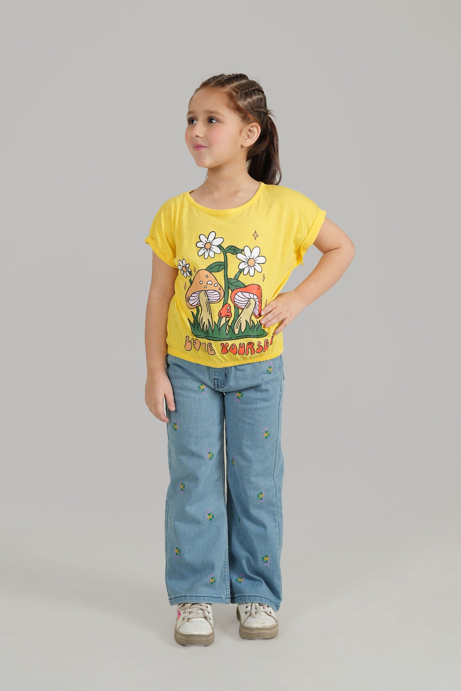 Mushrooms Short Body T shirt