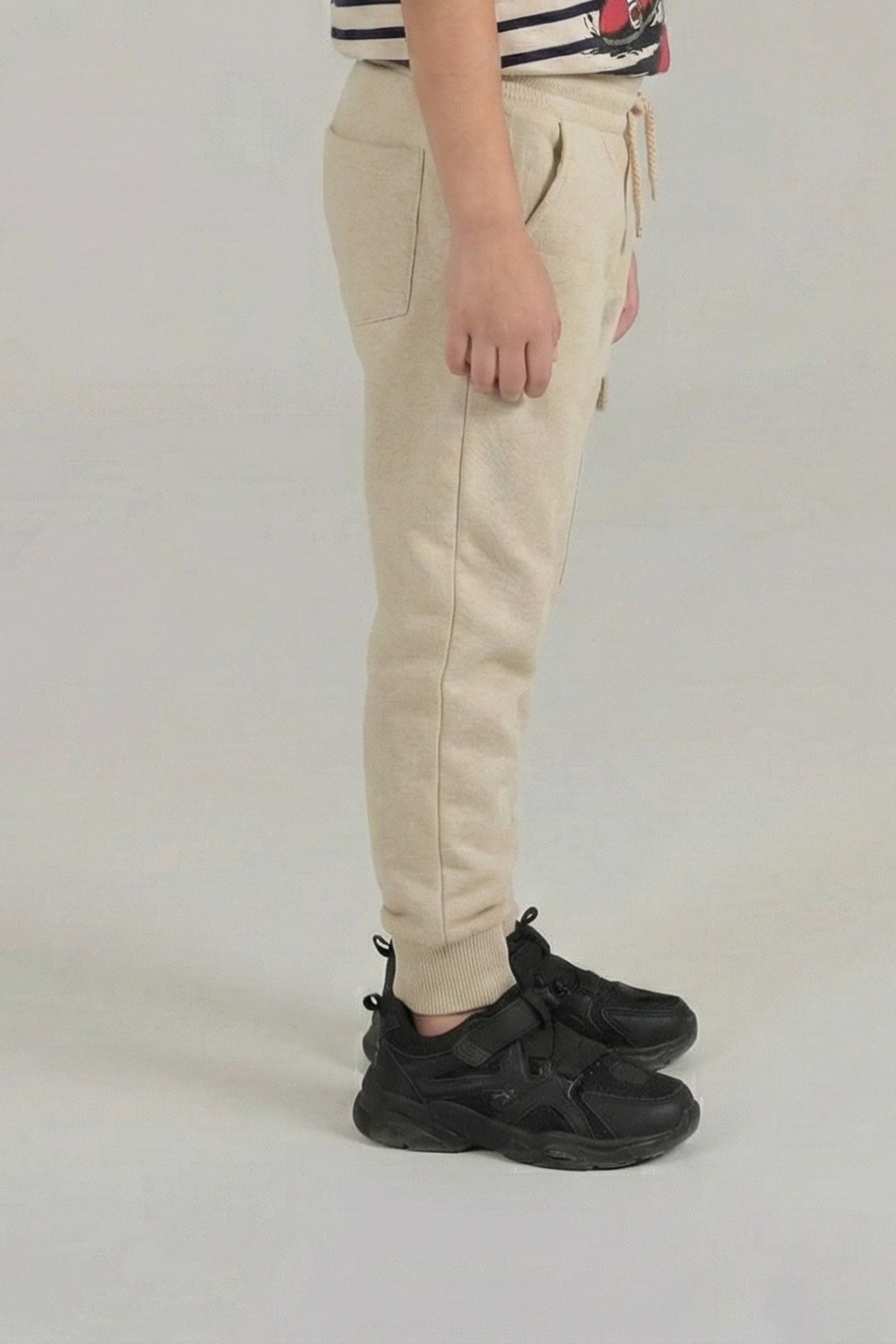 beige cargo trouser for kids
