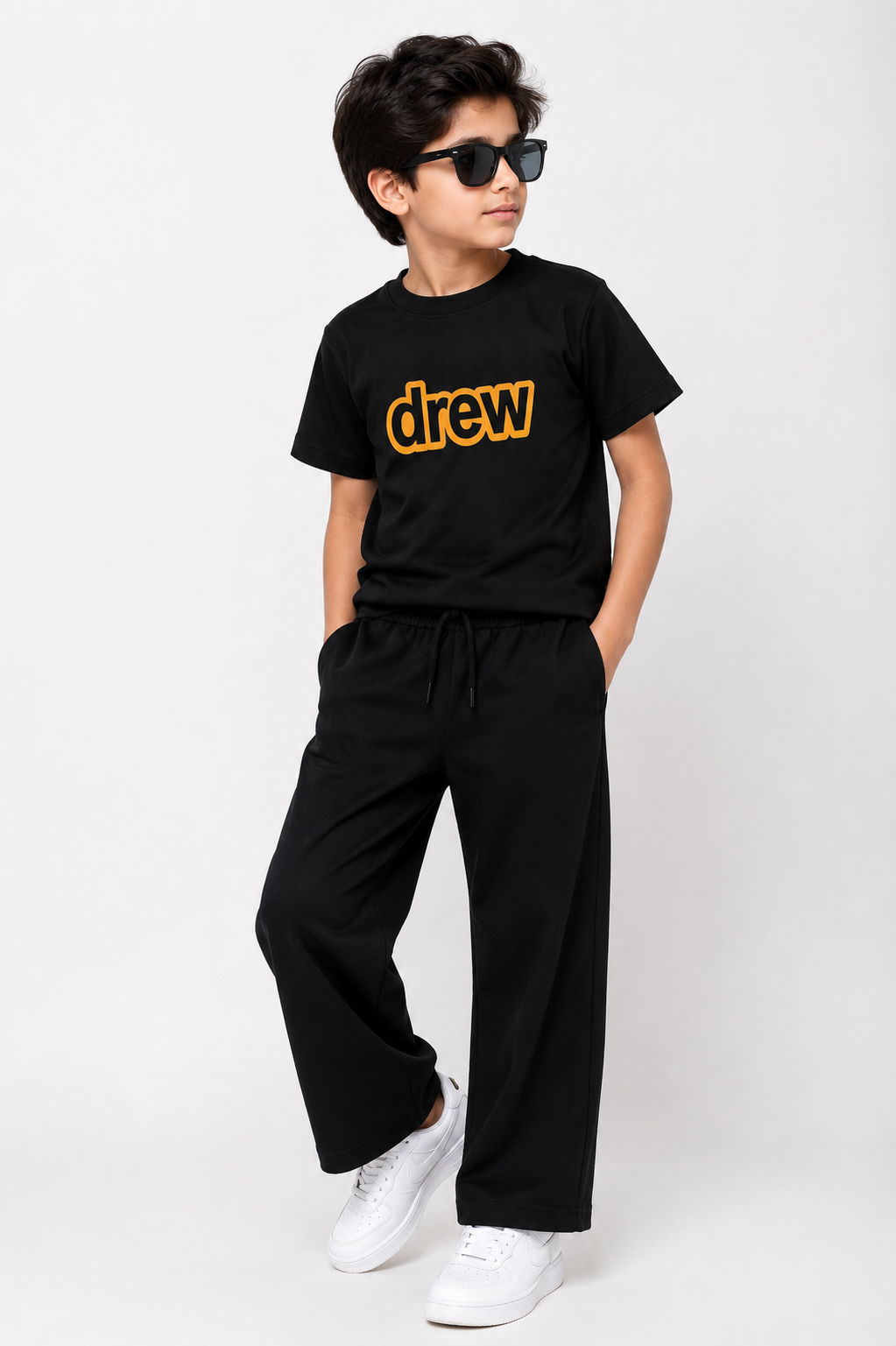 Boys’ Drew Black Co-Ord Set