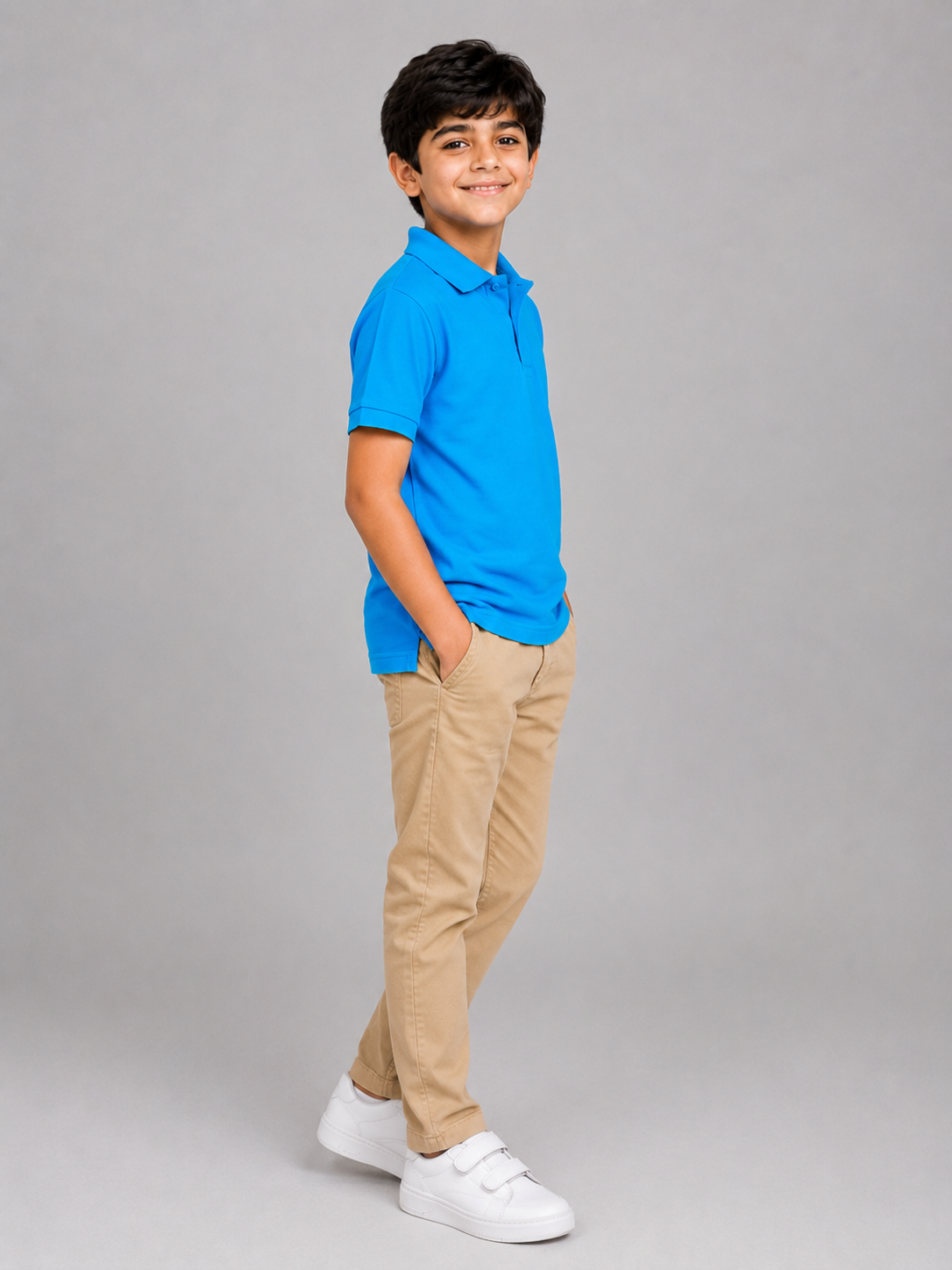 Kids Royal Blue Polo Shirt – Smart Casual Essential