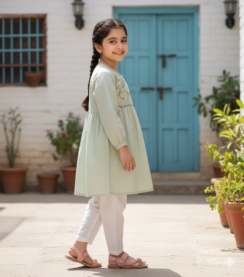 Light weight Denim Top