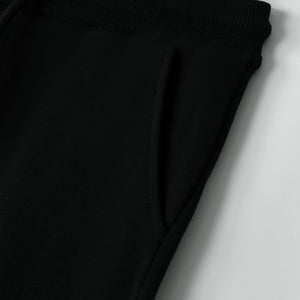 Premium Quality Black Cut & Sew Soft Fleece Jogger Trouser For Kids (121909)
