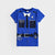 Imported Blue Slogan Soft Cotton T-Shirt For Boys (120689)