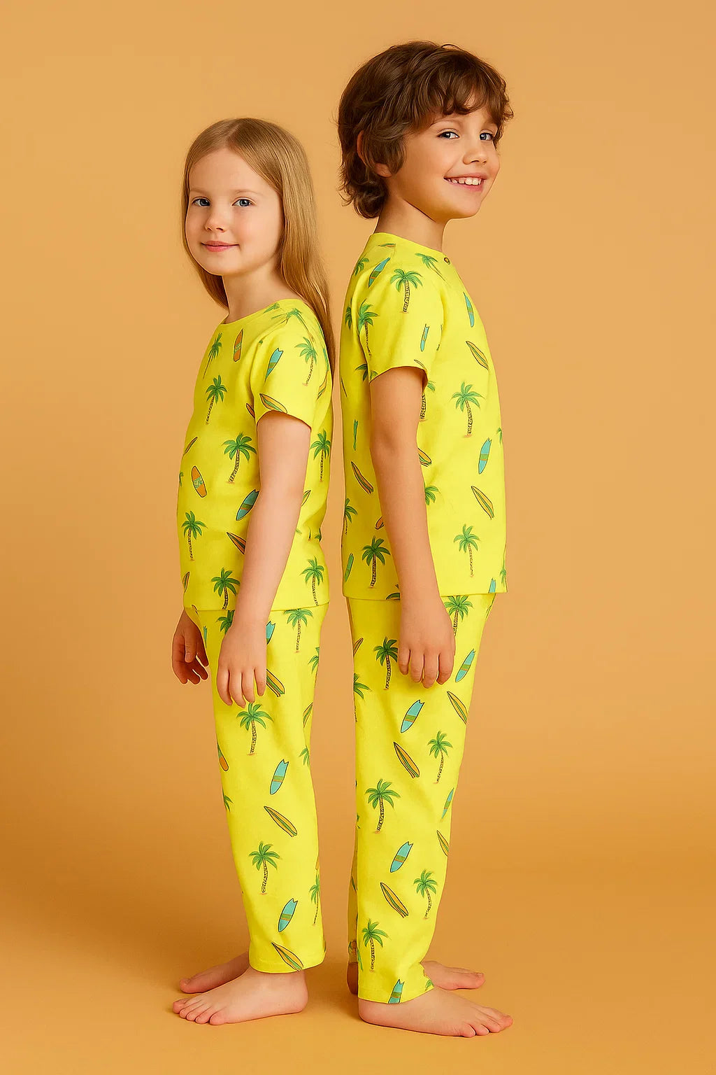 Unisex soft cotton all over printed Suit 2 piece