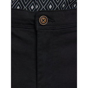 Premium Quality Black Classic Chino Shorts (2564)