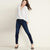 Women navy high rise 'skinny fit' stretch premium jeans (30003)