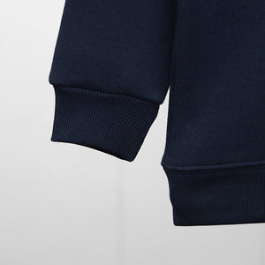Premium Quality Navy Graphic Soft Fleece Sweatshirt For Kids (10768)