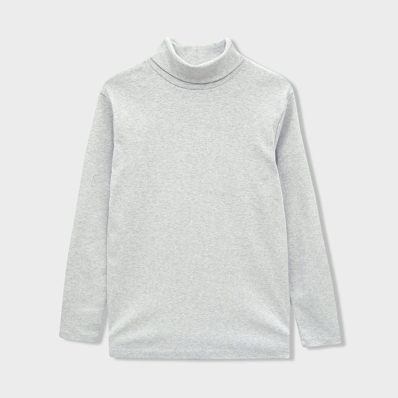 Premium Quality Grey Turtle Neck Sweatshirt For Men (120159)