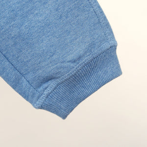 Premium Quality Blue Soft Fleece Jogger Trouser For Girls (120074)