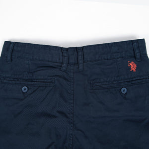 High Quality 'Navy' 5 pockets Cotton Chino Shorts For Men (21113)
