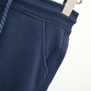 Premium Quality Blue Close Bottom Fleece Trouser For Kids (120069)