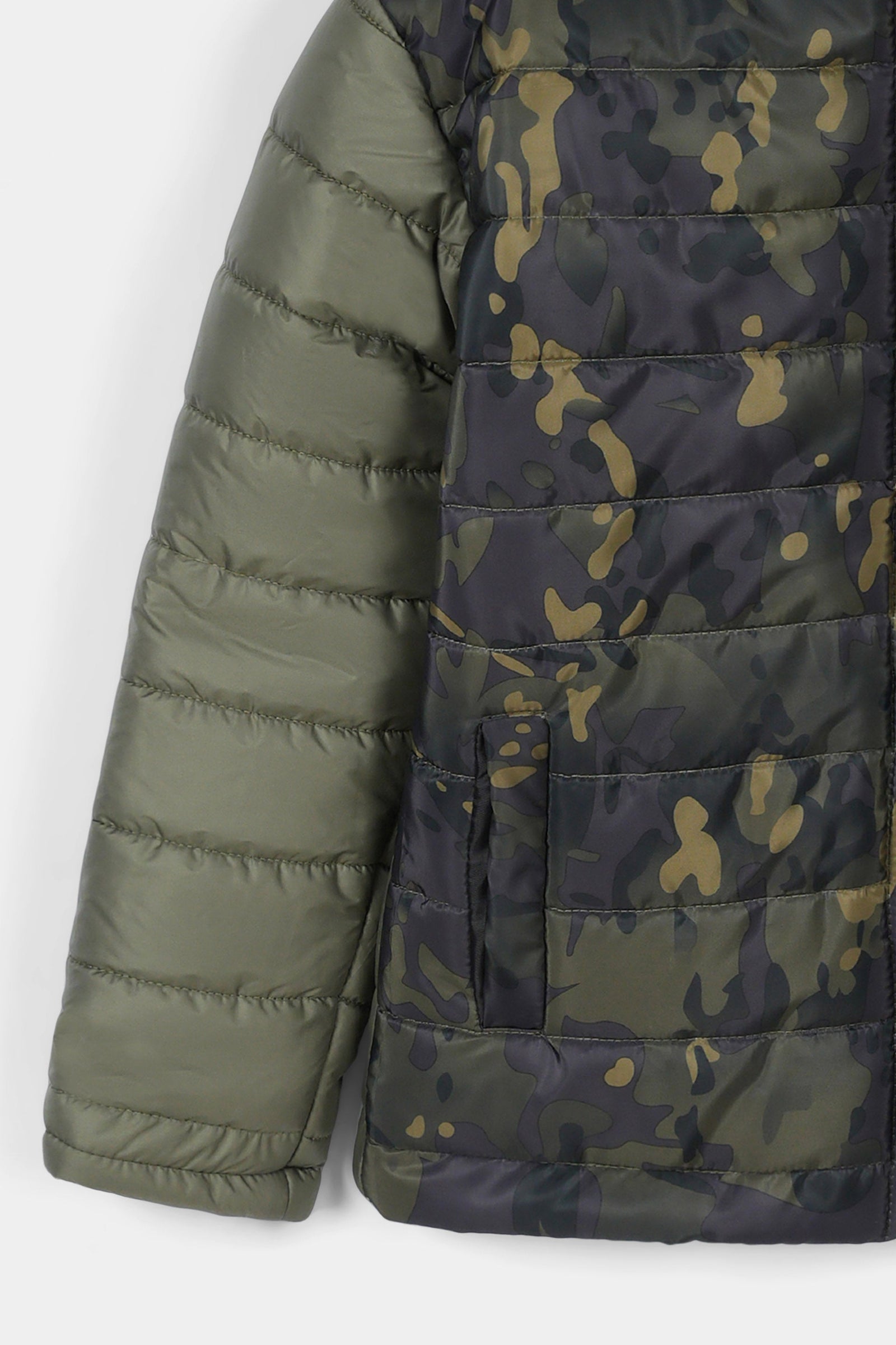 Printed Hoodie Jacket