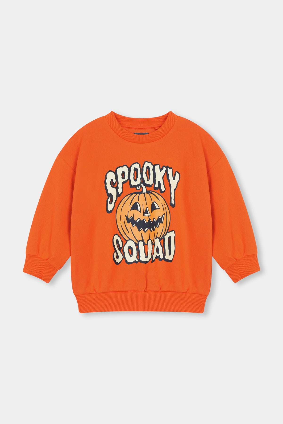 "Spooky Squad Halloween Pumpkin Sweatshirt" (unisex)