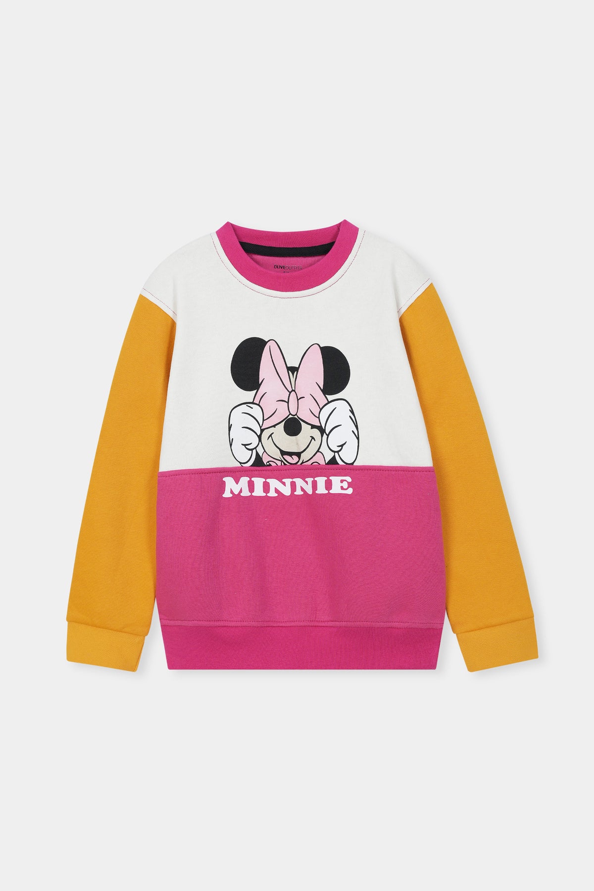 Colorful Minnie Mouse ' Sweatshirt and Pants Set
