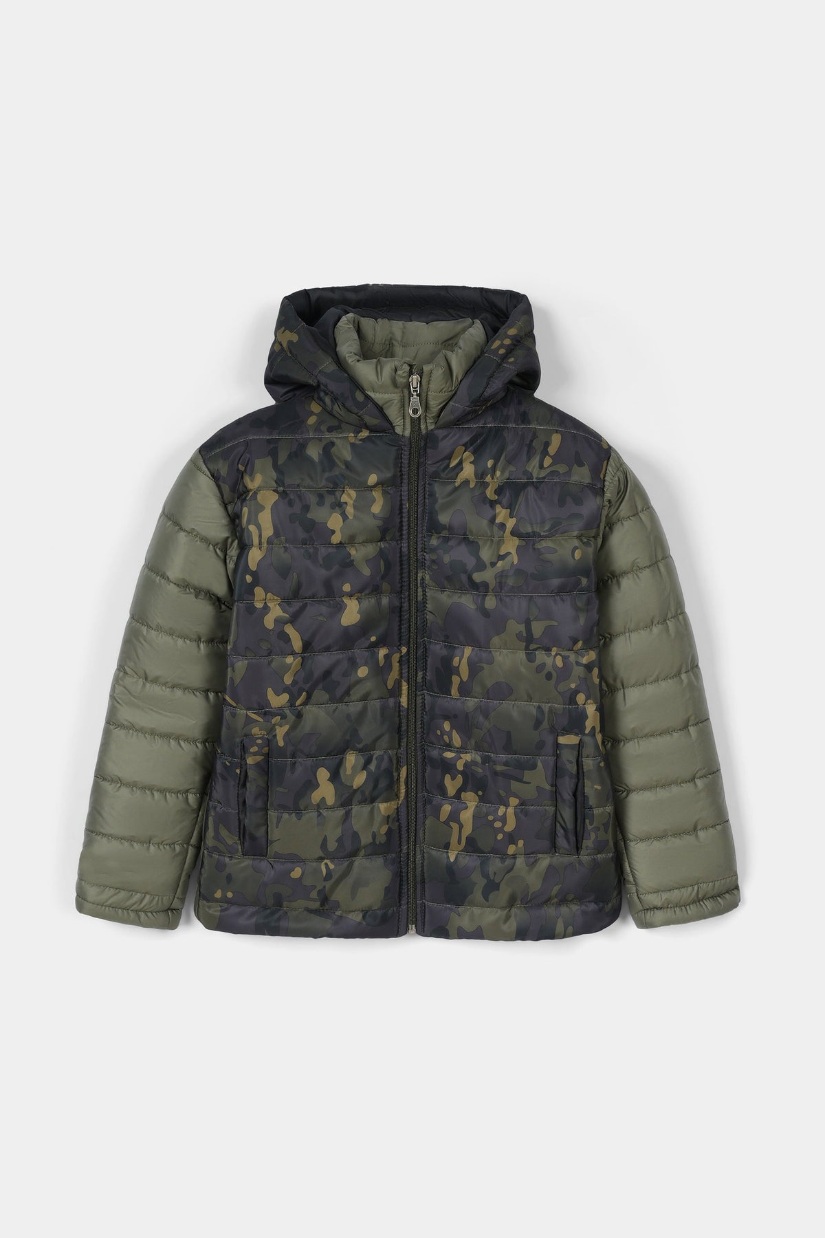 Printed Hoodie Jacket