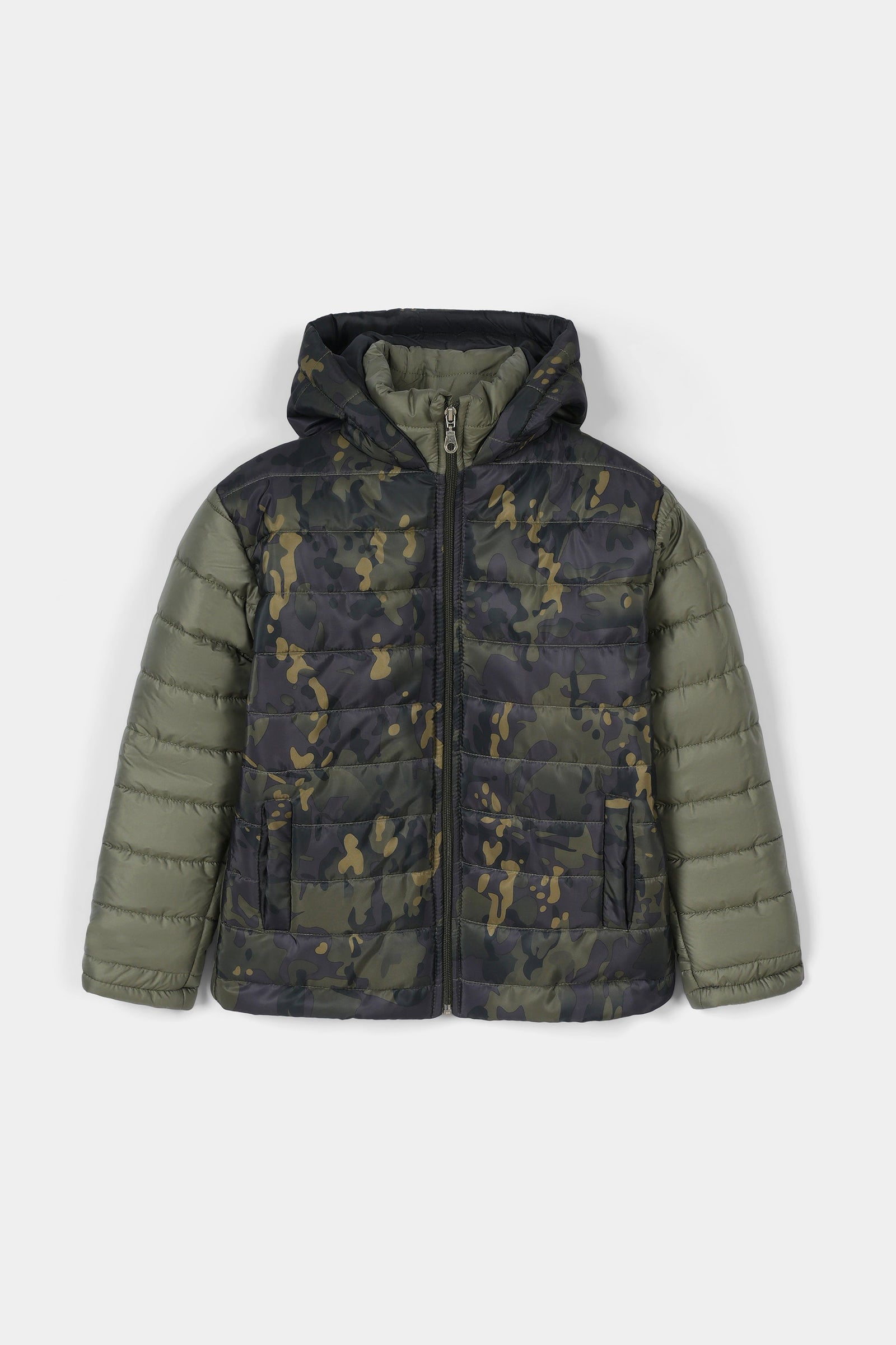 Printed Hoodie Jacket