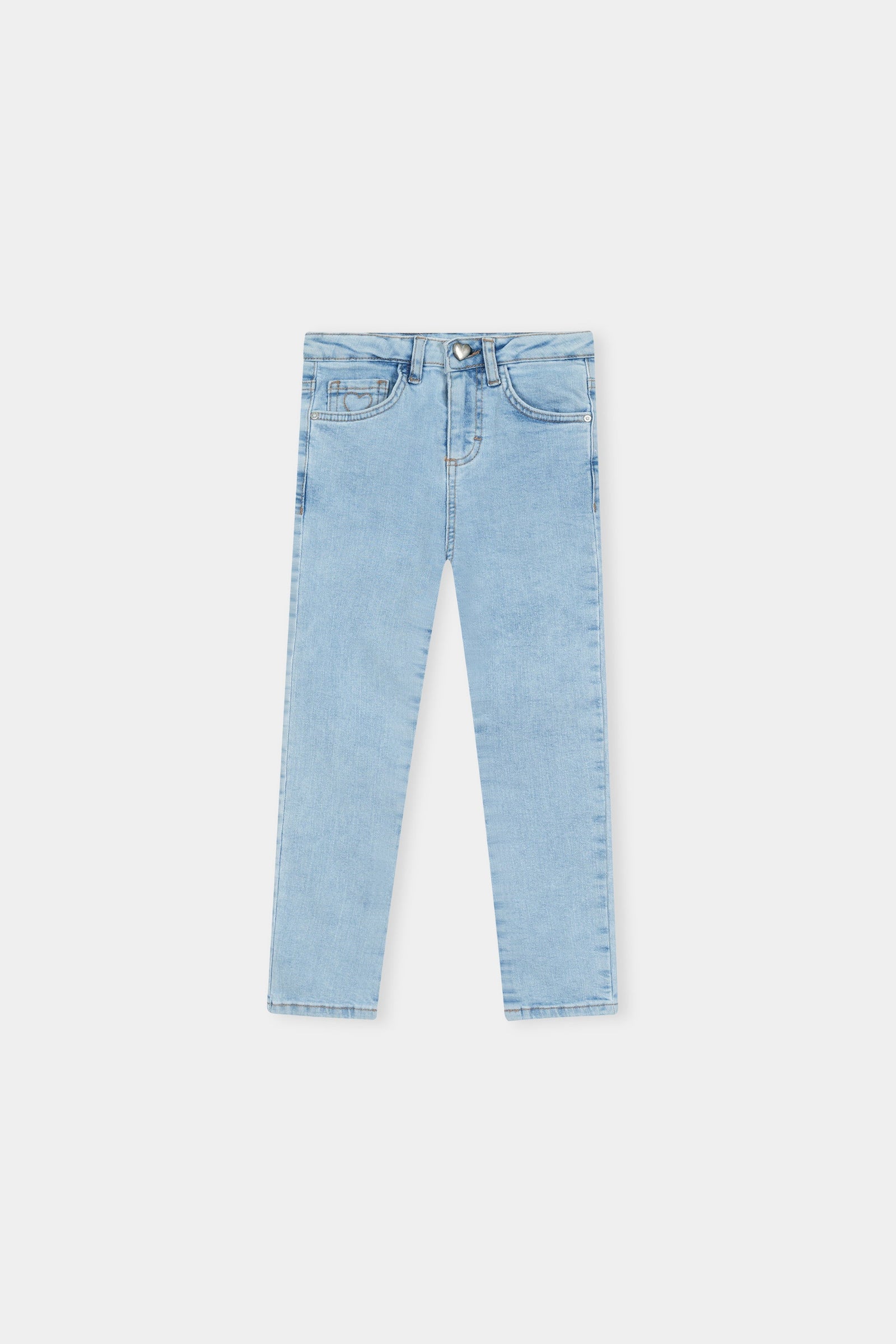 Sky Blue Skinny Jeans For Boys