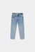 Washed Blue Slim Fit Jeans For Boys