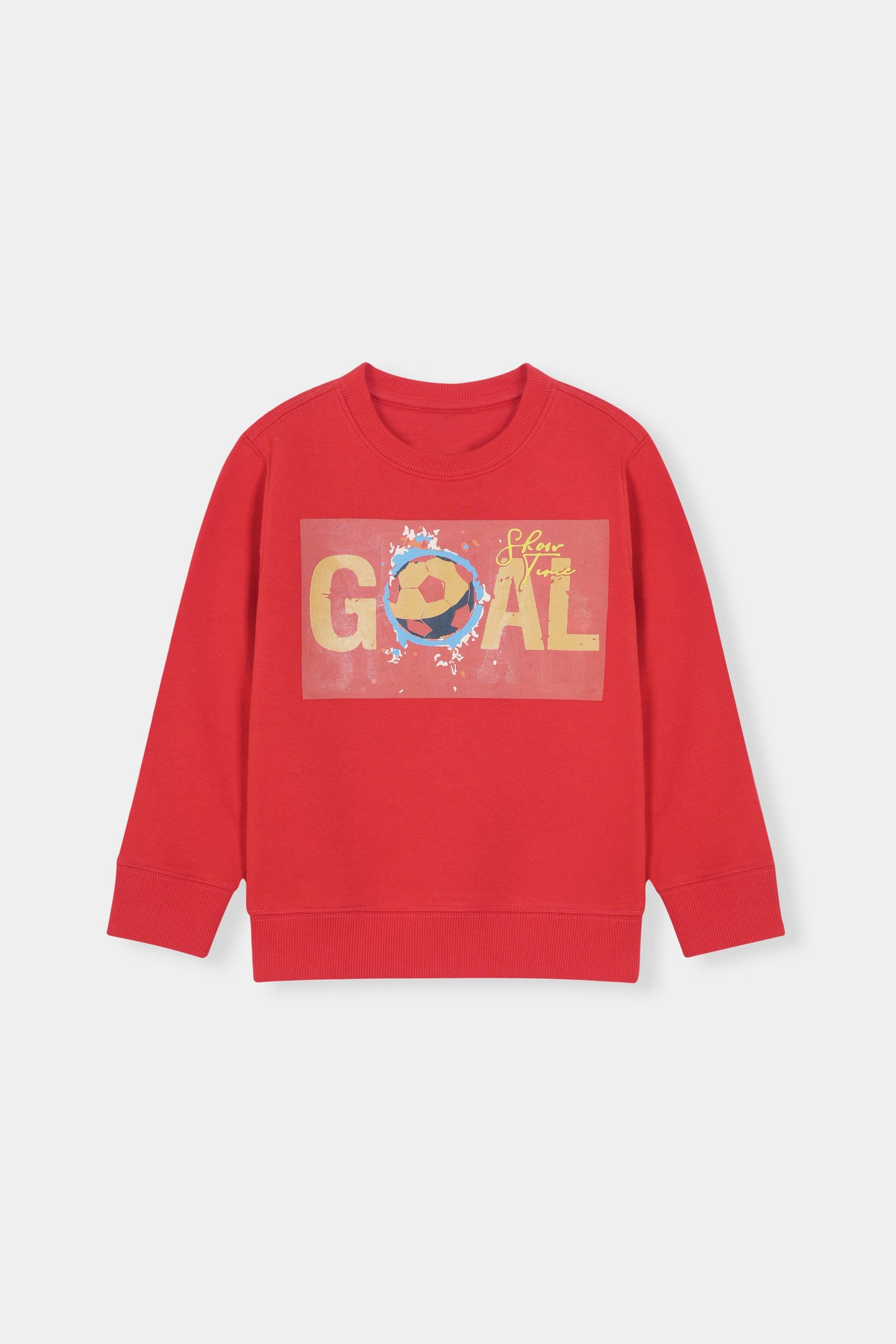 Red Goal printed Track suit