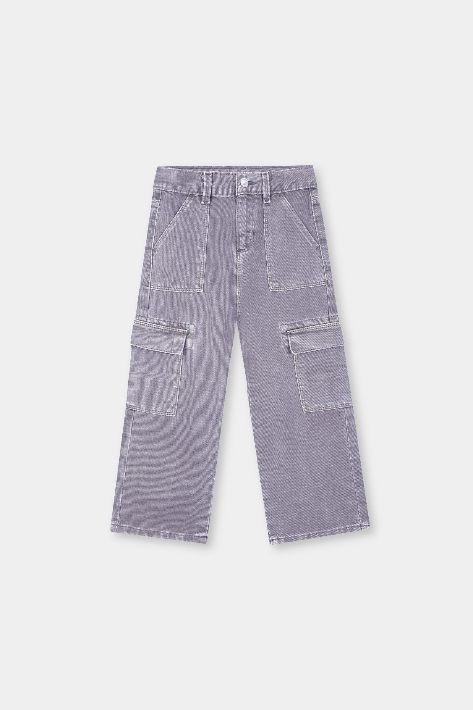 Kids' Lavender Cargo Pants