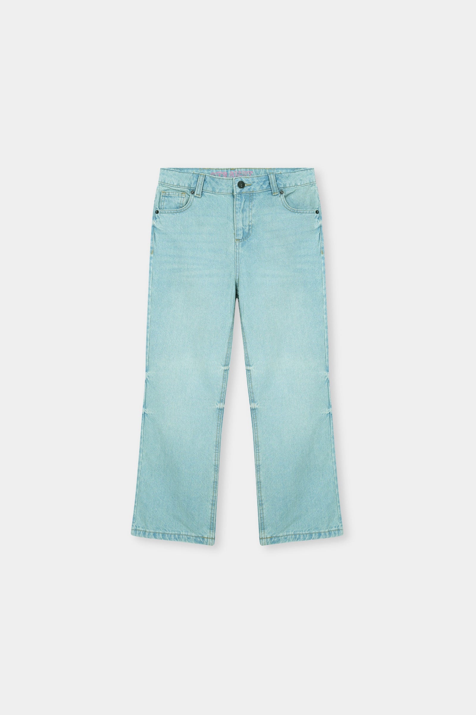 Kids' Light Blue Flared Denim Jeans