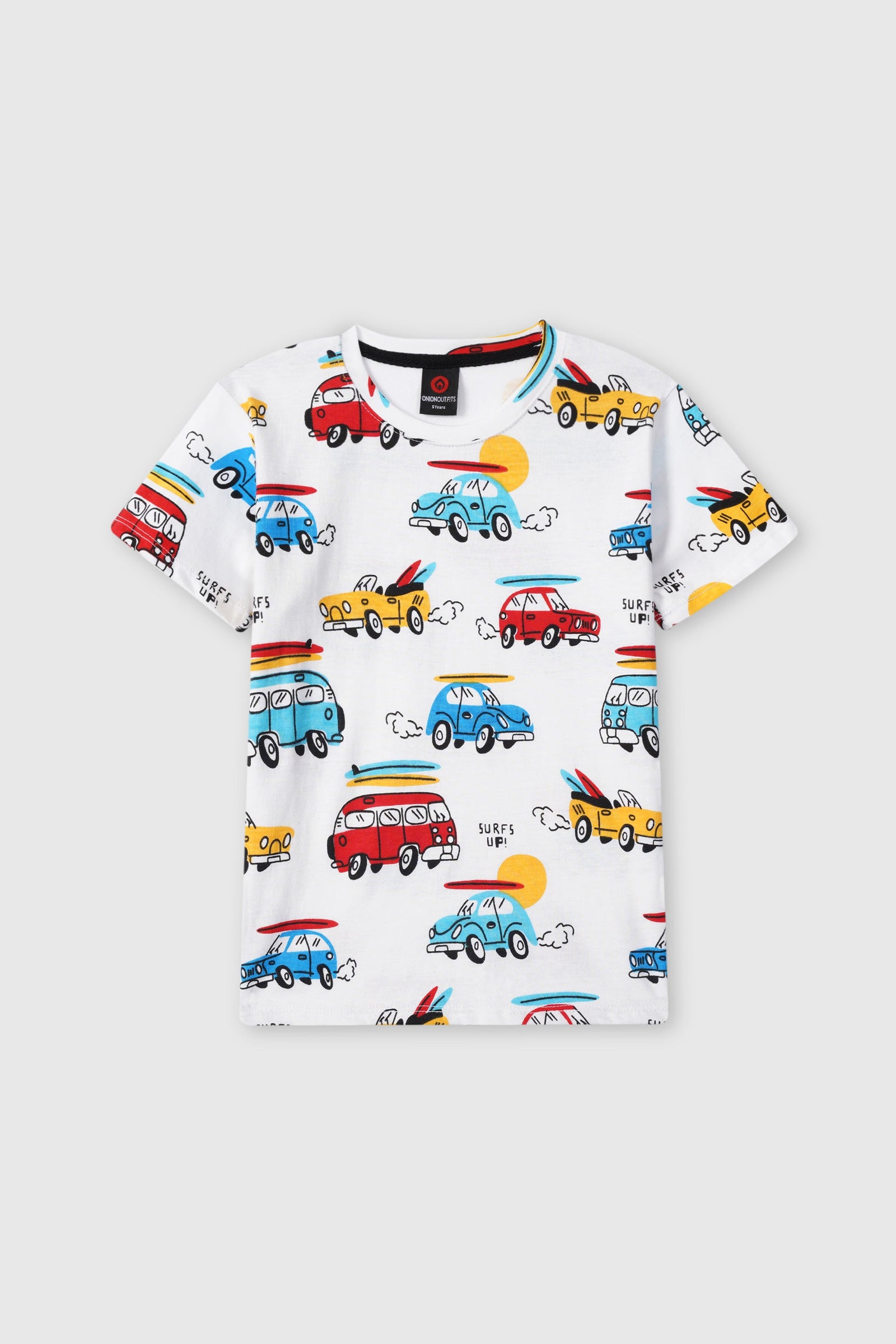 Allover Cars Printed Tracksuit