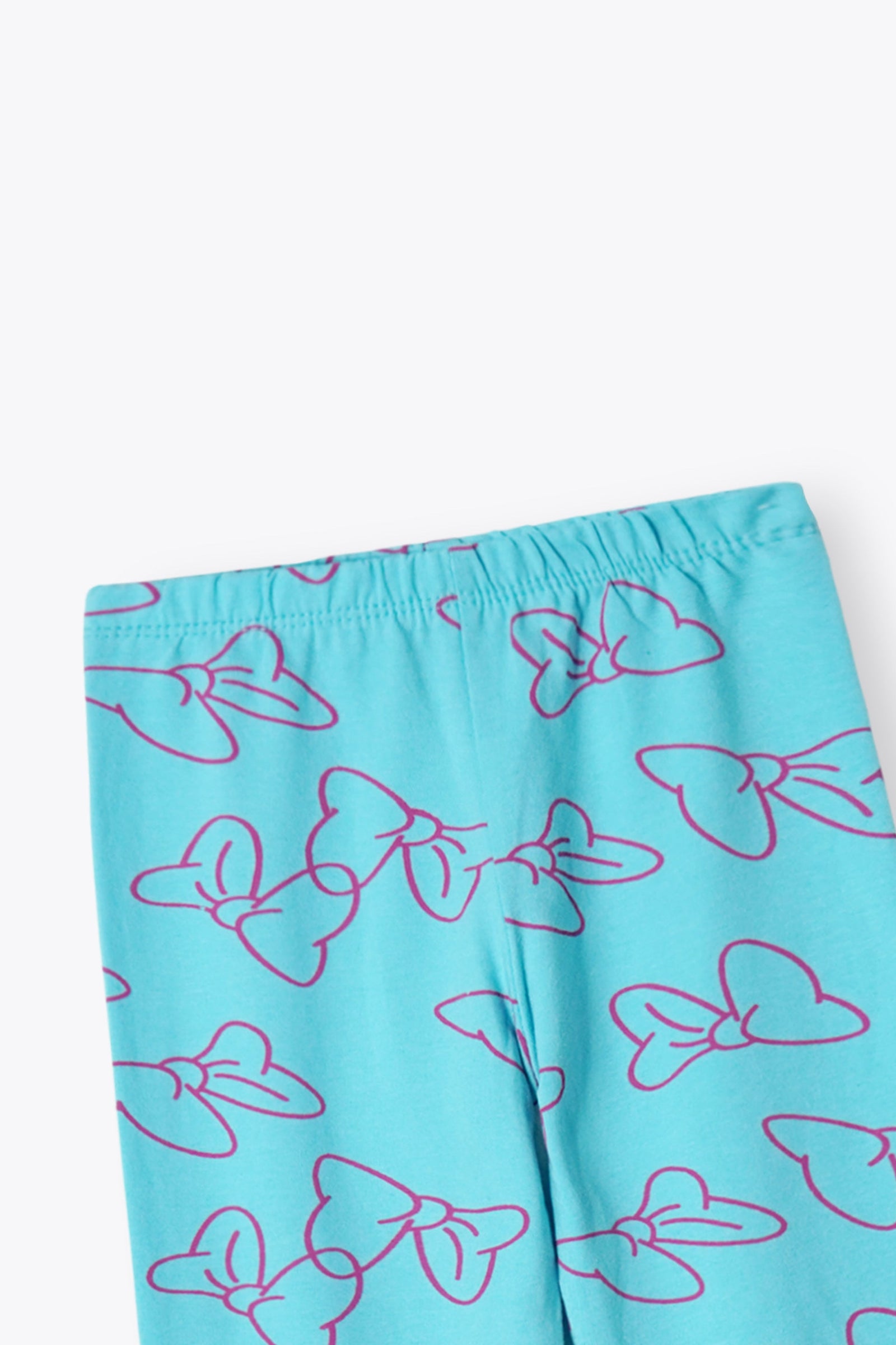 Girls Soft Cotton Bow Lycra Tight