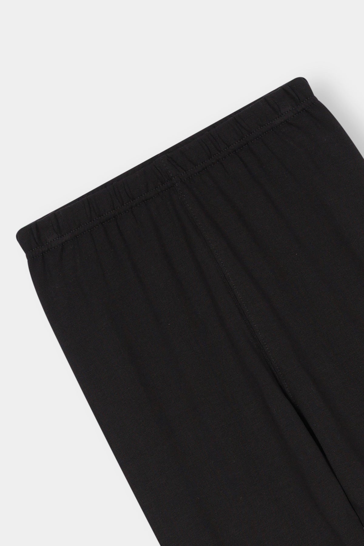 kids black plane trouser