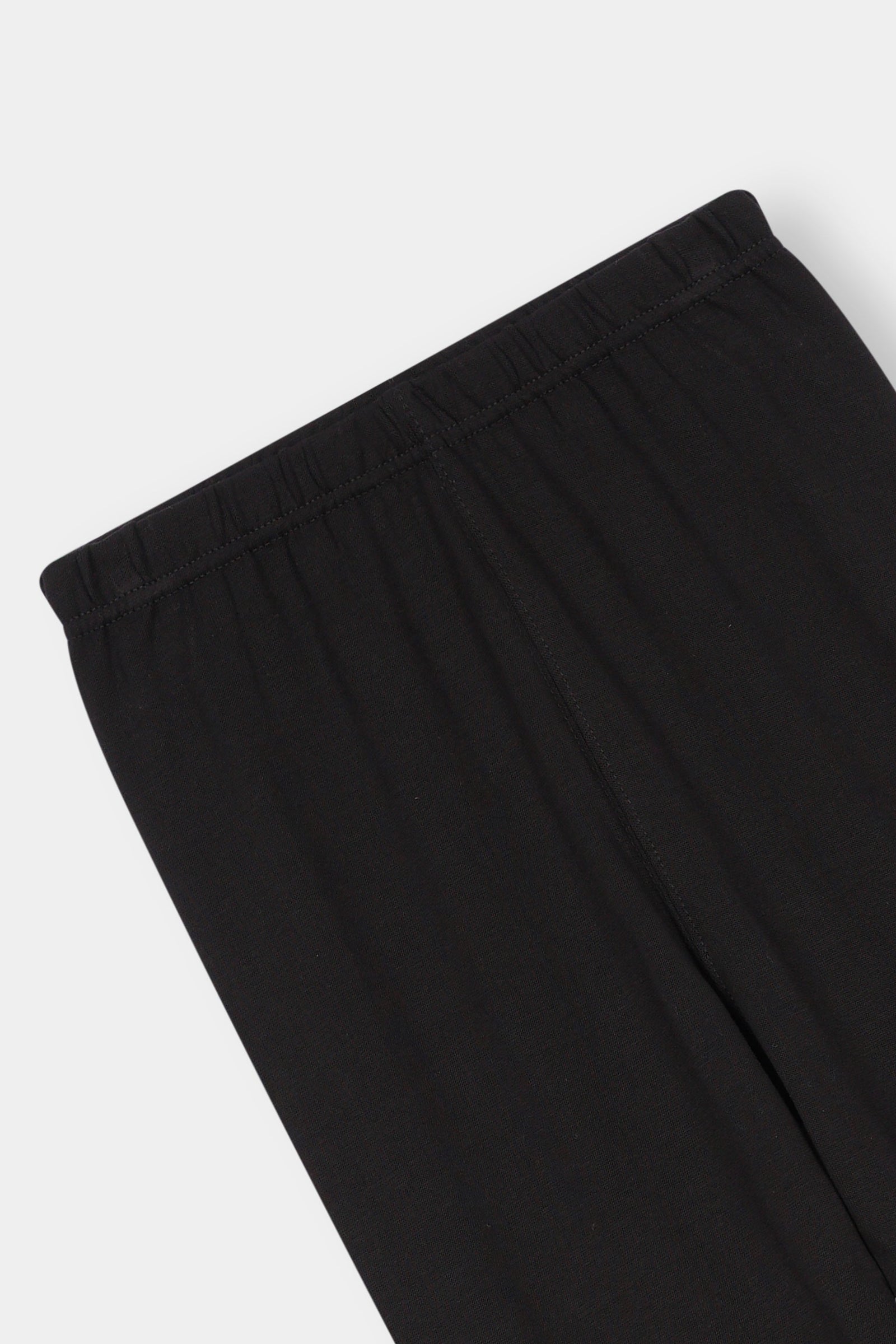 kids black plane trouser