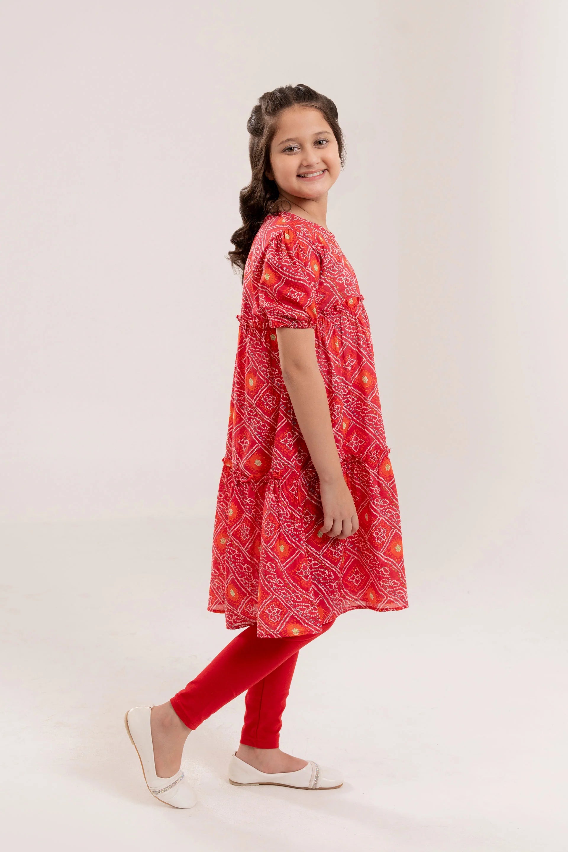 Lawn Digital Printed Top
