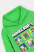 Minecraft Hoodie and Jogger Set – Vibrant Green and Gray Comfort Wear