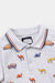 Boys All-Over Embroidered Soft Cotton Polo Shirt