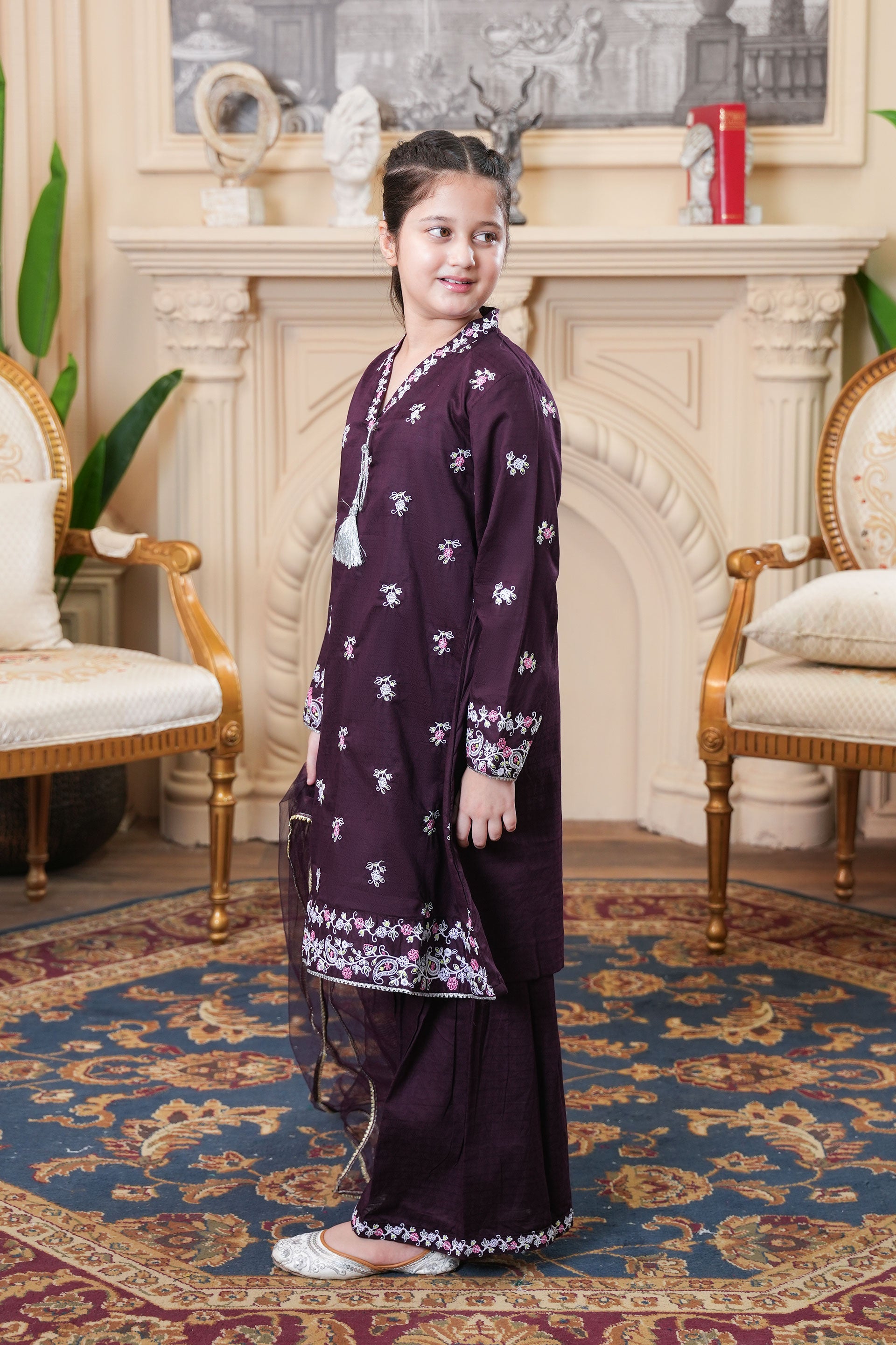 Self Designed and Embroidered Cotton Mod Seasoned